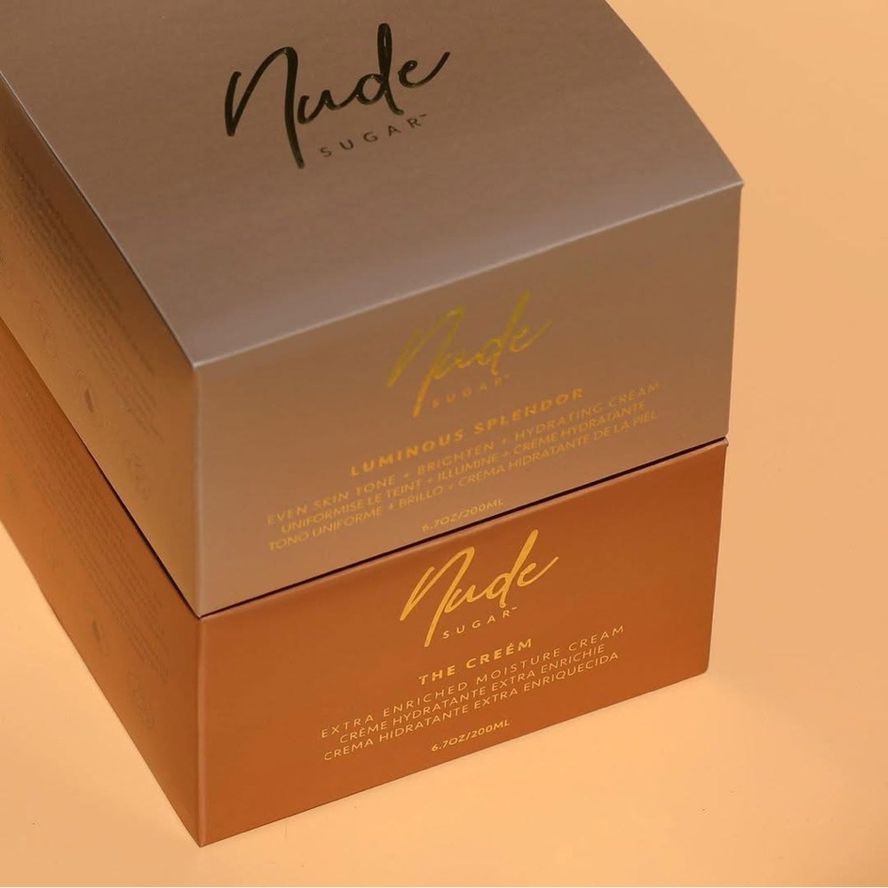 Nude Sugar Luminous Splendor Bronze Apply liberally all over the body 6.7oz